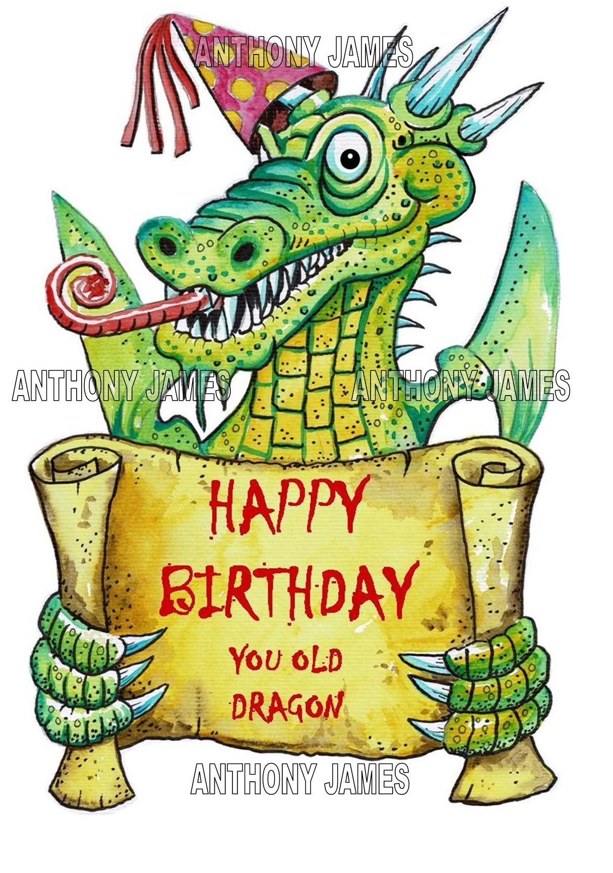 Happy Birthday You Old Dragon Creaturama Com